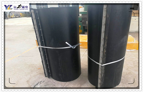 砂廠原料皮帶如何加，除鐵器廠家供應(yīng)四川皮帶式除鐵器