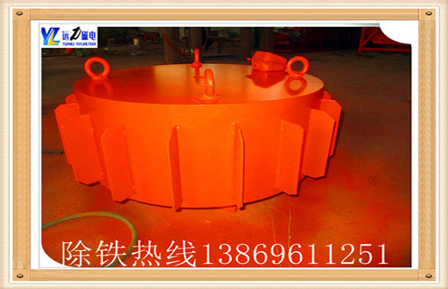 盤式電磁除鐵器的工作原理 盤式電磁除鐵器的工作原理