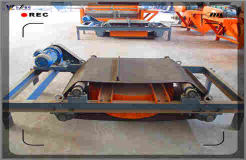 電磁除鐵器，圓盤式電磁除鐵器，河南自卸移動圓盤式電磁除鐵器