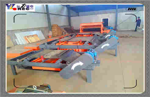 皮帶式除鐵器，福建皮帶式除鐵器工作原理調(diào)整方法_福建皮帶式除鐵器工作原理跑偏原因及如何調(diào)_刮板價(jià)格