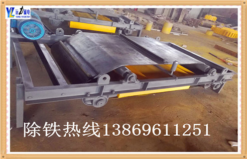 自卸皮帶電磁除鐵器，云南自卸式皮帶電磁除鐵器_規(guī)格型號_云南自卸式皮帶電磁除鐵器品牌型號的工作原理