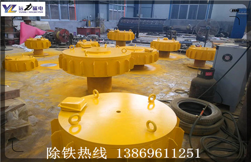輸送帶自動電磁除鐵器，山西輸送帶自動電磁除鐵器_規(guī)格型號_山西輸送帶自動電磁除鐵器適用范圍的工作原理