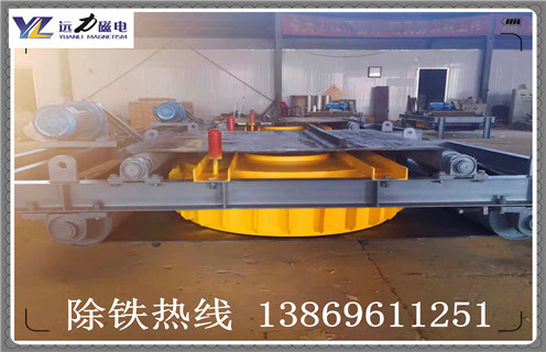 輸送帶電磁除鐵器，湖南帶式輸送機電磁除鐵器_規(guī)格型號_湖南帶式輸送機電磁除鐵器效果適用范圍的工作原理
