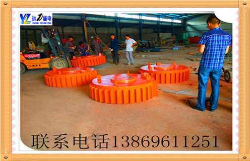 盤式電磁除鐵器，吉林盤式電磁除鐵器安裝標準_規(guī)格型號_吉林盤式電磁除鐵器安裝標準適用范圍的工作原理